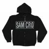 Changes SOA Samcro Boxed Reaper Zip-Up Hoodie Hooded Sweatshirt Sweaters & Sweatshirts