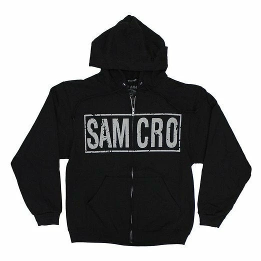 Changes SOA Samcro Boxed Reaper Zip-Up Hoodie Hooded Sweatshirt Sweaters & Sweatshirts 3 Changes SOA Samcro Boxed Reaper Zip-Up Hoodie Hooded Sweatshirt Sweaters & Sweatshirts