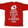 Fifth Sun Domo Keeps Calm And Carries On T-shirt Shirts / Tops