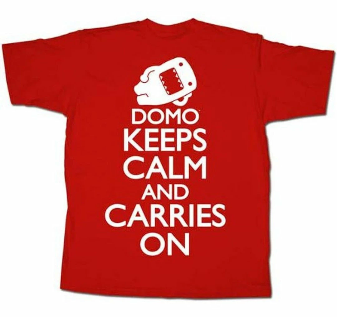 Fifth Sun Domo Keeps Calm And Carries On T-shirt Shirts / Tops 3 Fifth Sun Domo Keeps Calm And Carries On T-shirt Shirts / Tops