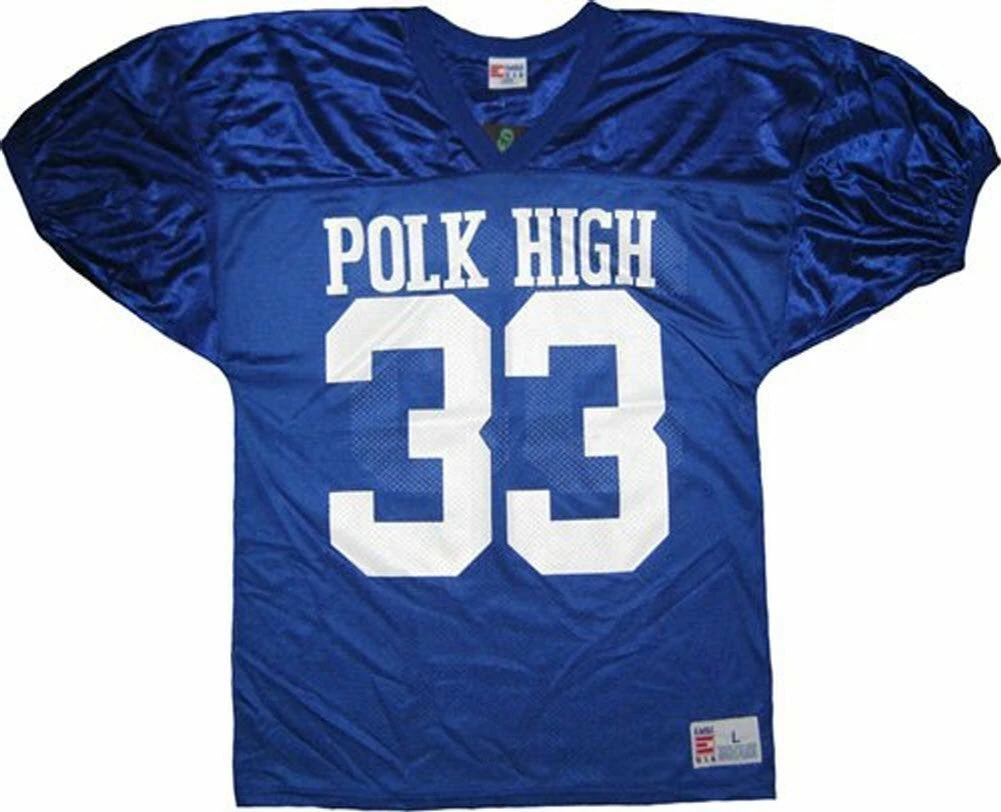 Costume Agent Polk High 33 Officially Licensed Youth Football Jersey 4 Costume Agent Polk High 33 Officially Licensed Youth Football Jersey