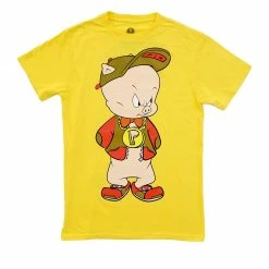 Fifth Sun Porky Pig Front And Back Adult T-Shirt 7 Fifth Sun Porky Pig Front And Back Adult T-Shirt