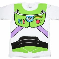 Mighty Fine Men's Shirts Buzz Lightyear Astronaut Costume T-shirt