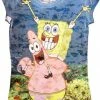 Awake Spongebob SquarePants Underwater Bob With Patrick Sublimation T-shirt Shirts / Tops