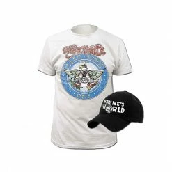Costume Agent Adult Wayne's World T-shirt And Hat Costume Set Classic Comedies