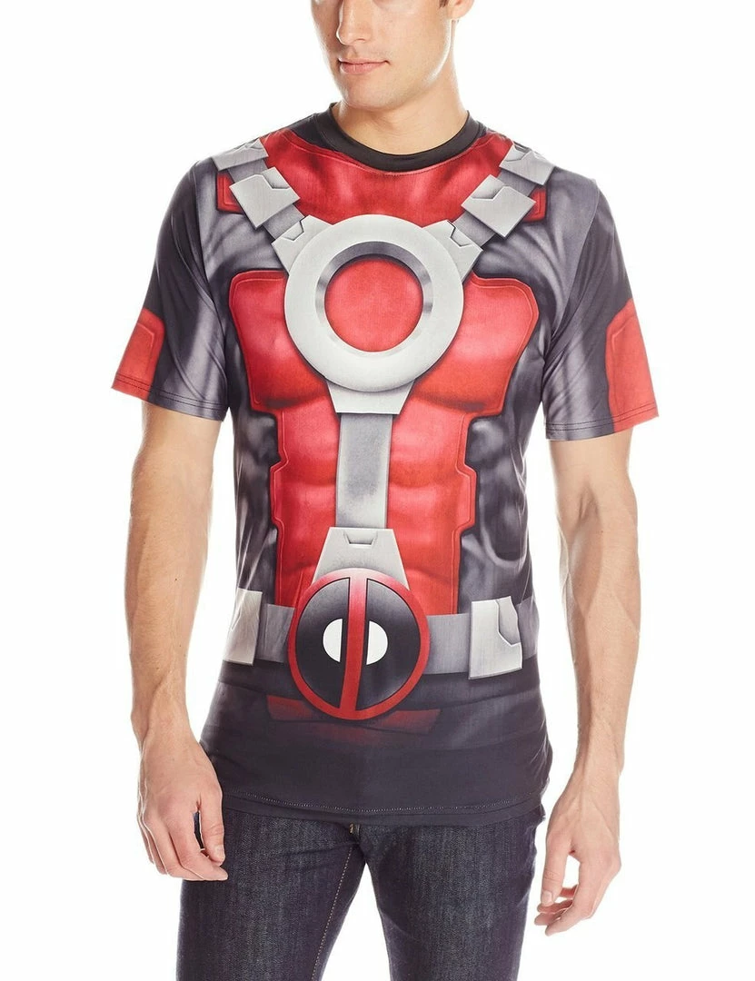 Mad Engine Shirts / Tops Deadpool Performance Athletic Sublimated T-Shirt 3 Mad Engine Shirts / Tops Deadpool Performance Athletic Sublimated T-Shirt