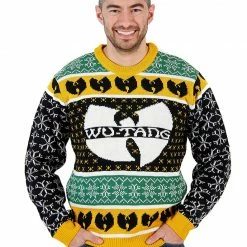 Costume Agent Sweaters & Sweatshirts Wu-Tang Clan Logo Ugly Christmas Sweater 12 Costume Agent Sweaters & Sweatshirts Wu-Tang Clan Logo Ugly Christmas Sweater