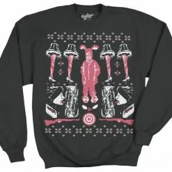 Ripple Junction A Christmas Story Ugly Pattern Fleece Sweatshirt Sweaters & Sweatshirts