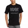 Impact AC/DC Back In Black Adult T-shirt Men's Shirts 2 Impact AC/DC Back In Black Adult T-shirt Men's Shirts