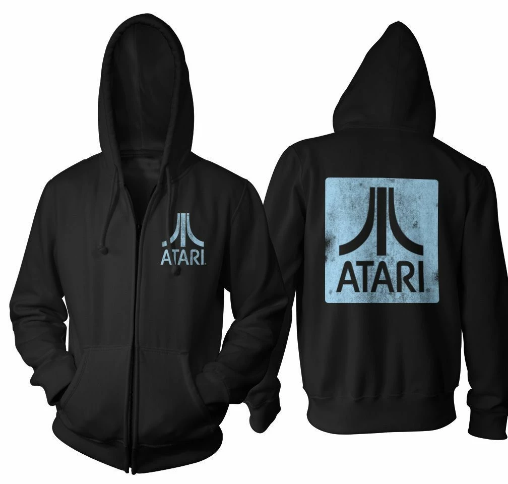 Ripple Junction Atari Back & Chest Square Logo Zip Up Hoodie 3 Ripple Junction Atari Back & Chest Square Logo Zip Up Hoodie
