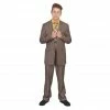 Costume Agent Adult Halloween Costume Set Office Schrute Complete Suit