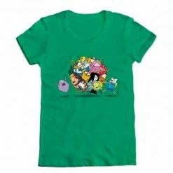 Mighty Fine Adventure Time Group Roll Ball T-shirt Shirts / Tops
