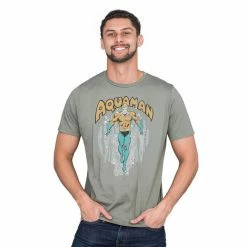Junk Food Shirts / Tops Aquaman Rising Clay Adult T-shirt
