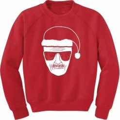 Isaac Morris Breaking Bad Heisenberg Walter White Christmas Sweatshirt Sweaters & Sweatshirts