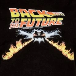 TVStoreOnline Sales 9 American Classics Back To The Future Flames Juniors T-shirt Shirts / Tops