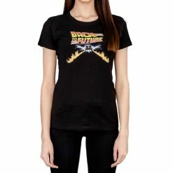 American Classics Back To The Future Flames Juniors T-shirt Shirts / Tops