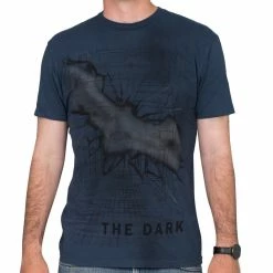 Trevco Batman Stay Tune The Dark Navy T-Shirt Shirts / Tops