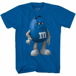 Mad Engine M&M's Candy Character Face Adult T-Shirt Shirts / Tops 11 Mad Engine M&M's Candy Character Face Adult T-Shirt Shirts / Tops