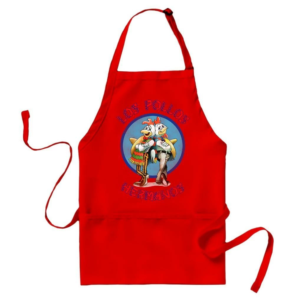 Isaac Morris Los Pollos Hermanos Logo Red Apron Action / Drama 3 Isaac Morris Los Pollos Hermanos Logo Red Apron Action / Drama