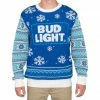 Hybrid Apparel Sweaters & Sweatshirts Bud Light Ugly Christmas Sweater