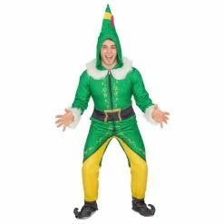 Underboss Pajamas / Underwear Buddy The Elf Costume Pajama Adult Union Suit