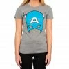 Trevco Captain America Big Blue A Mask T-Shirt