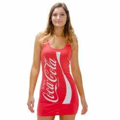 Mighty Fine Dresses / Leggings Coke Coca-Cola Tunic Tank Dress