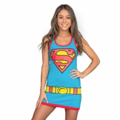 Trevco DC Comics Supergirl Tank Top Dress