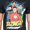 Ripple Junction DC Comics Superheros Group Guys Adult T-Shirt