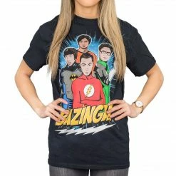 Ripple Junction DC Comics Superheros Group Guys Adult T-Shirt