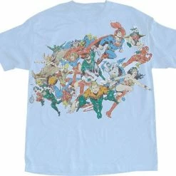 Trevco Shirts / Tops DC Comics Superheros Distressed T-shirt