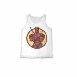 Mighty Fine Marvel Comics Deadpool Bullseye Tank Top Tank Tops