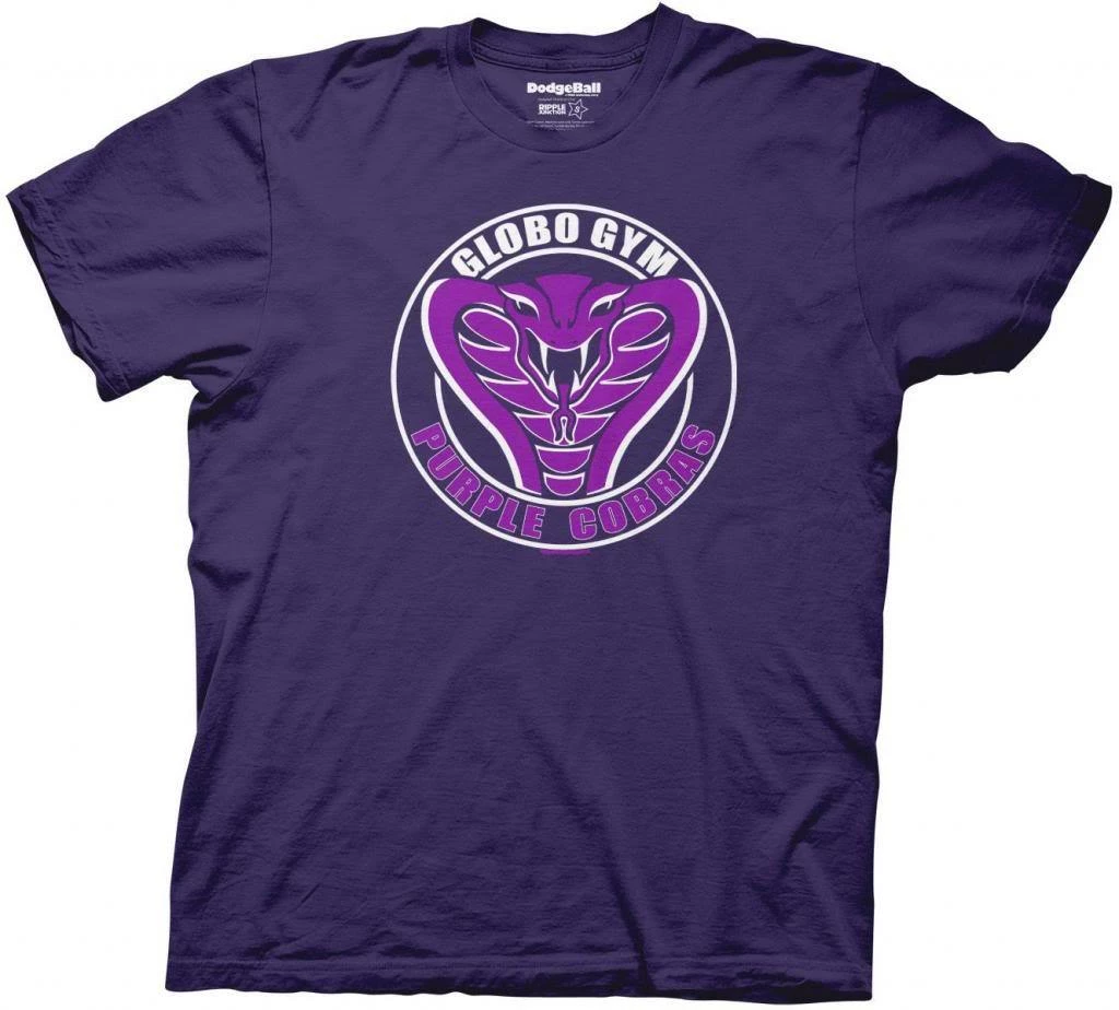 Ripple Junction Globo Gym Purple Cobras Costume Performance Shirt Men's Shirts 3 Ripple Junction Globo Gym Purple Cobras Costume Performance Shirt Men's Shirts