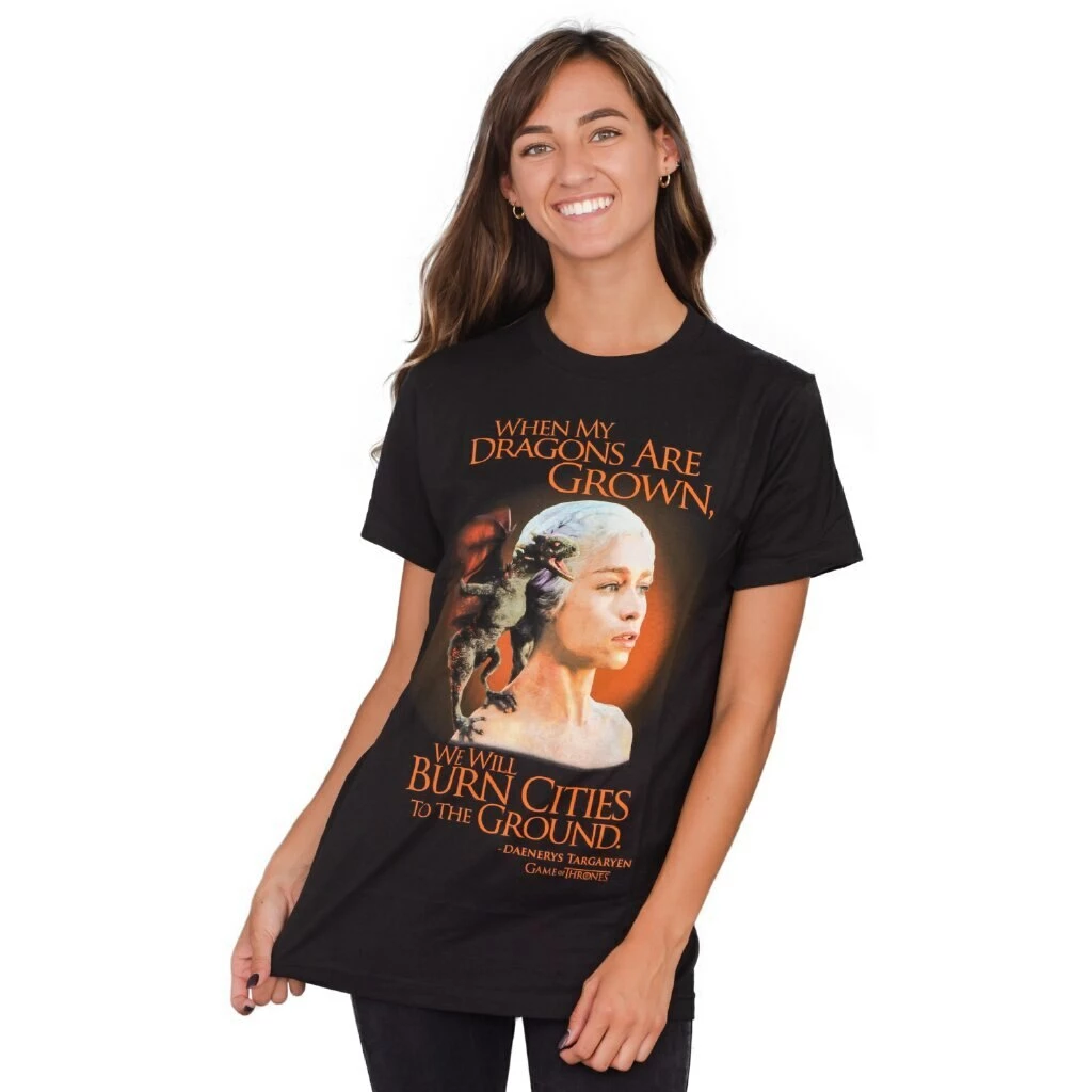 Fifth Sun Daenerys When Dragons Are Grown T-Shirt 7 Fifth Sun Daenerys When Dragons Are Grown T-Shirt