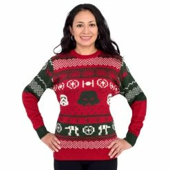 Junk Food Darth Vader & Stormtrooper Ugly Sweater Sweaters & Sweatshirts
