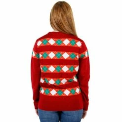 Mighty Fine Deadpool Santa Hat Stripes Ugly Christmas Sweater Sweaters & Sweatshirts
