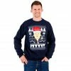 Costume Agent Sweaters & Sweatshirts Trump Make Christmas Great Again Ugly Sweatshirt