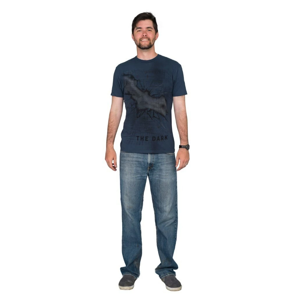 Trevco Batman Stay Tune The Dark Navy T-Shirt Shirts / Tops 4 Trevco Batman Stay Tune The Dark Navy T-Shirt Shirts / Tops