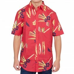 Costume Agent MOVIES Scarface Tony Montana Hawaiian Adult Costume Button Up Shirt
