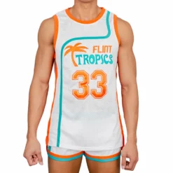 Costume Agent Flint Tropics Basketball Shorts Halloween Costume Comedy / Romance