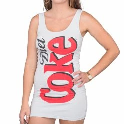 Mad Engine Diet Coke Juniors Women's Tank Dress