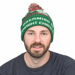 Ripple Junction Sweaters & Sweatshirts The Office Dreaming Of A Dwight Christmas Beanie Hat