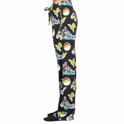 TVStoreOnline NEW ARRIVALS Star Wars The Mandalorian Baby Yoda Pajamas Black Lounge Pants