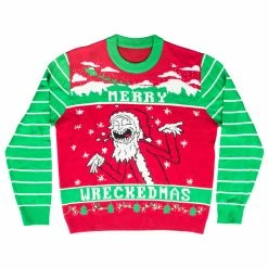 Ripple Junction Animation Rick & Morty Merry Wreckedmas Sweater 10 Ripple Junction Animation Rick & Morty Merry Wreckedmas Sweater