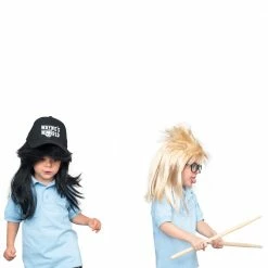 TVStoreOnline Wayne's World Garth And Wayne Youth Halloween Costume Set NEW ARRIVALS