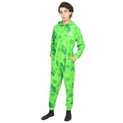 TVStoreOnline Todd And Margo Christmas Pajamas Jumpsuit Matching Couples Union Suit NEW ARRIVALS