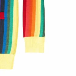 Costume Agent Caddyshack Caddy Rainbow Sweater Halloween Costume Cardigan