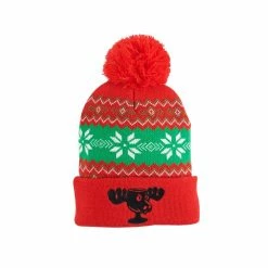 Concept One Christmas Vacation Moose Mug Cuff Pom Beanie