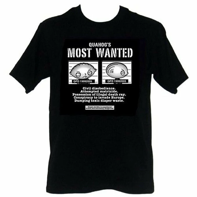 Changes Stewie Most Wanted T-shirt 3 Changes Stewie Most Wanted T-shirt