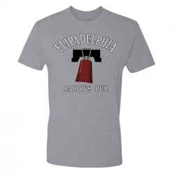 Costume Agent Paddy's Pub Flipadelphia Heather Grey T-shirt TV SHOWS